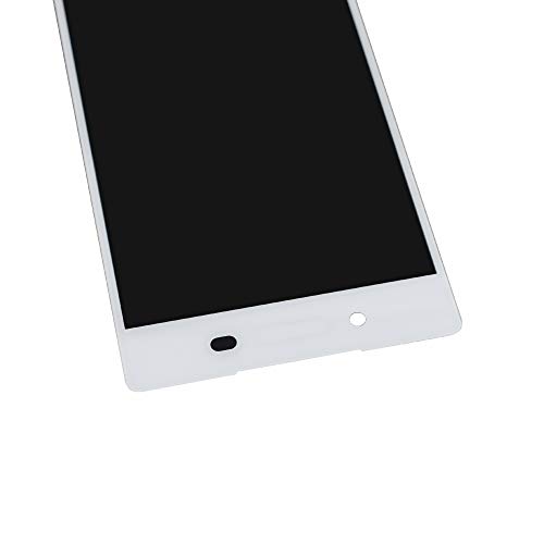 Image of LCD Screen Display with Digitizer Touch Panel Without Bezel Frame Compatible with Sony Xperia Z3+ Z3 Plus Z4 E6553(White)