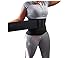 Shapebird Tummy Wrap Waist Trainer, Sauna compression Trimmer belt for abdominal support, Waist Cincher Belt for Women -One Size Fit All Black'