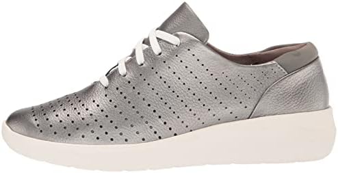 Clarks Kayleigh Aster Oxford, Pewter Leather, 9 Medium | Image 7