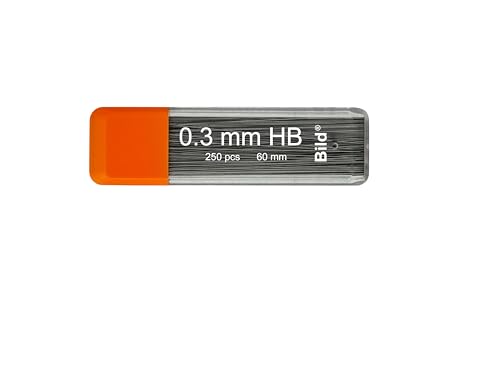 Bild Premium 1250 Leads of 0.3 mm HB Mechanical Pencil Lead Refills (HB Mega, 0.3 mm)