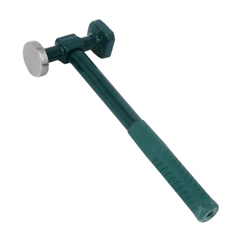 Marteau de réparation de bosses - Appareil de travail de tôle, marteau de carrosserie - Outil à main robuste en acier pour débosseler les panneaux de voiture, le formage du métal, la réparation de