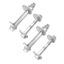 48409-34041 48190-34010 QNHEAY Front Alignment Camber Adjustment Bolt Fit for Toyota Tundra Sequoia 2008-2019, Lower Control Arm Cam Bolts, Hardened Alloy Steel Material 4 Pack