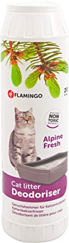 Flamingo - Désodorisant Litières Chats - Green Mountain - 750 G