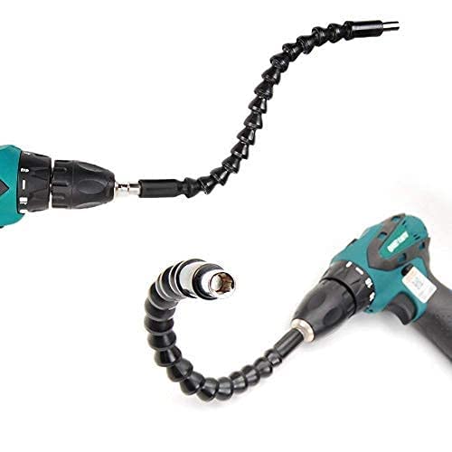 Yosoo Flexible Extention Screwdriver Drill Bit Holder with Magnetic Quick Connect Drive Shaft Tip