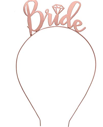 The Orb Factory Pengpen Bride Headband (Rose Gold)