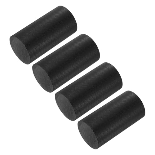 Image of MECCANIXITY ABS Plastic Rod Round Solid Bar 50 mm x 100 mm Black for DIY Model Material, Architectural Model Making, DIY Sand Table, Pack of 4