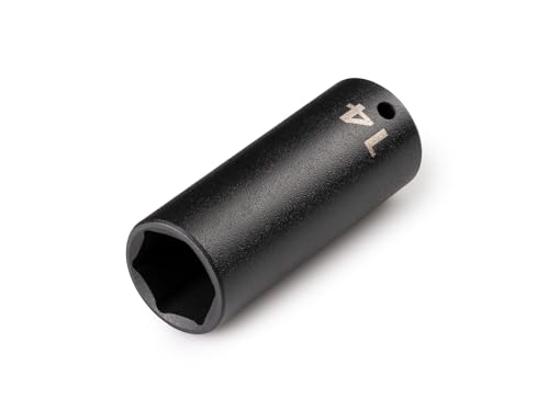 Image of TEKTON 1 /4 Inch Drive x 14 mm Deep 6-Point Impact Socket | SID03114