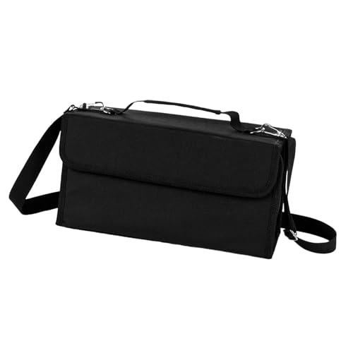 Trousse feutres légère et compacte à 80 compartiments fixes - 3