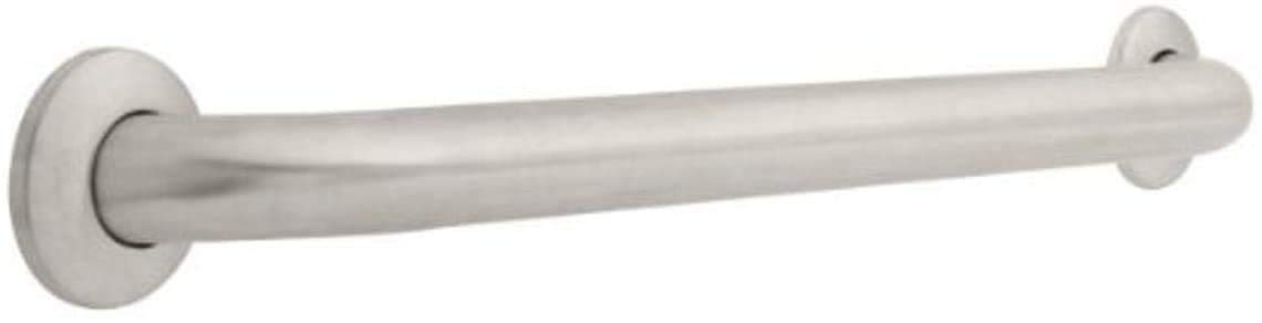 Franklin Brass 5624 1-1/2-Inch x 24-Inch Concealed Mount Safety Bath and Shower Grab Bar, Stainless