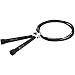 ProSource Speed Jump Rope 10' Adjustable Length, Plastic Handles, Fast Turning for Cardio, Crossfit, Boxing