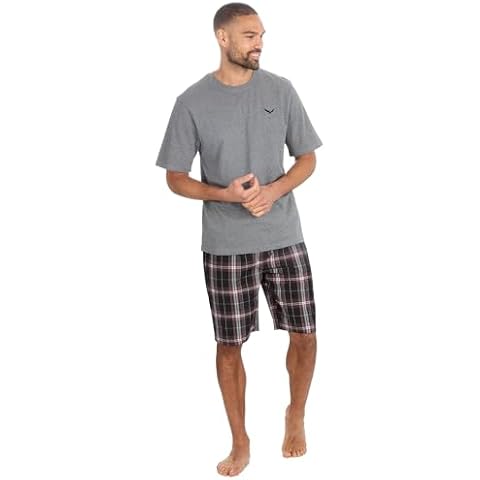 INSIGNIA Men's Cotton Pyjamas Set with Shorts Cover