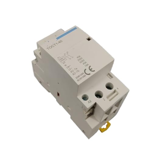 Contacteur modulaire bipolaire 40A avec bobine 220V haute endurance