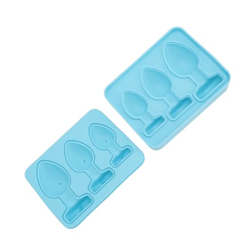 Molde para cubos de hielo de silicona con tapa miniatura 2