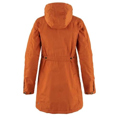 Fjällräven Damen Kiruna Padded Parka, Terracotta Brown, XXS
