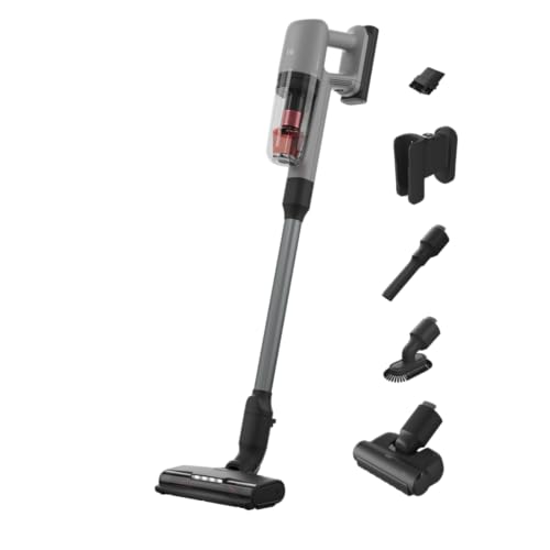 AEG Aspiradora sin Cable AP71AB14UG, Serie 7000 Animal, batería 4 Ah, 14.4 V, Ion Litio HD, hasta 50 min, 4 velocidades, 5 Accesorios, Gris