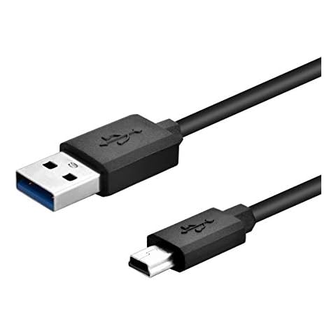 RoyDSMumey Replacement USB Cable Mini-USB 5-Pin USB Cable for Canon EOS Rebel Digital SLR Camera and Canon EOS Digital SLR Camera/Sony/Nikon UC-E4 Replacement Digital Camera DSLR (Black) Cover