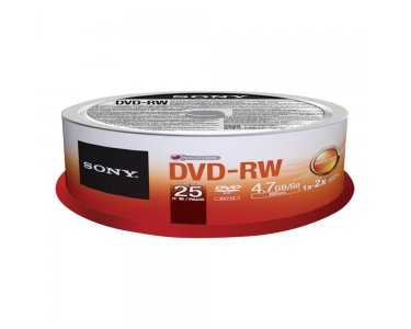 Amazon.com: Disc, DVD-RW, 4.7GB, 25/PK Spindle, 2X : Electronics