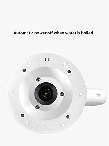 Hervidor eléctrico portátil de acero inoxidable 1.2 L miniatura 3