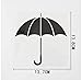 Cbhsjinsuxha 4 pièces Autocollants de Voiture 13.7 cm × 13.8 cm Autocollants de Voiture Parapluie Voiture Autocollant de qualité supérieure Vinyle Autocollant