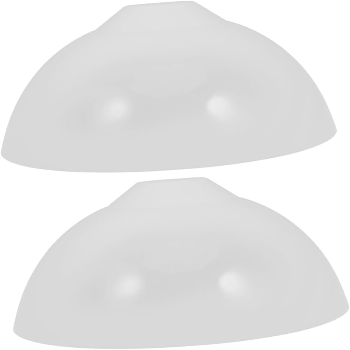 2pcs Acrylic Ceiling Light Shade Covers Wavy Lamp Shade Replacement for Living Room Floor Lamp