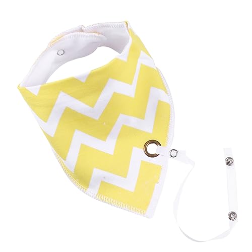 Healvian 1 Ud Babero Saliva Toalla Bebe Bandana Bufanda Triangular Doble Capa