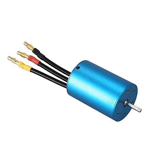 3300KV 540 Bezszczotkowe części silnika do RC Wltoys Model samochodu 1/18 A959 A979 A969 Części gąsienic (kolor: niebieski)