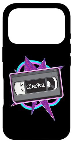 Clerks VHS �e�[�v �~�[�� �A�C�R�� ���B���e�[�W 1990�N�� �|�b�v�A�[�g �X�}�z�P�[�X iPhone 17 Pro �p