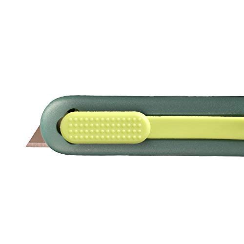 Image of Nova Safety Knife, Utility Knife, Compact Cut, Box Cutter, Ambidextrous Design, Replaceable and Durable Blade, Ideal for Heavy Duty Cut, Warehouse, Home, for Cutting Boxes, Cartons, Parcels. (3 Pack)