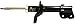 Monroe Shocks & Struts OESpectrum 72684 Suspension Strut
