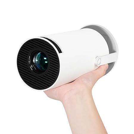 G.FIDEL 4K 2024-P3 1280x1080P 2K LCD LED 180° Rotation Portable Projector with Android 11, WiFi 6 & Bluetooth,2.4G+5G Ultra Fast Wireless Connection, 4500 Lumens, 2.69" LCD Panel