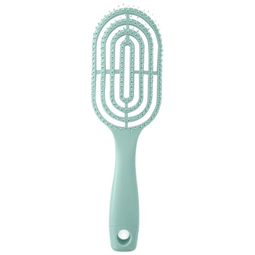 人目を引くヘアストレートブラシもつれをほどくヘアブラシスタイリングコーム カーリーストレートウェットヘア用