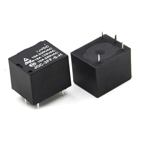 Relais JQC-3FF-SH 12VDC commutation stable 10A pour automatisme - 3