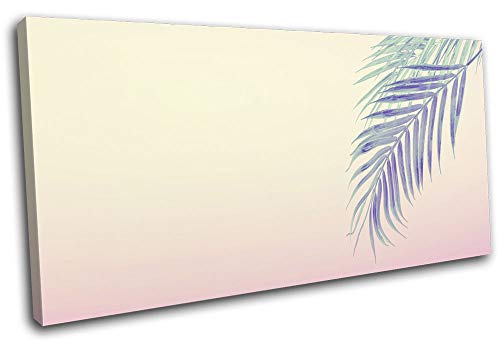 Bold Bloc Design - Botanical Pastel Tropical Summer Floral 80x40cm