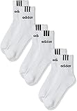 adidas HT3437 C 3S LIN 3P Socks Unisex white/black M