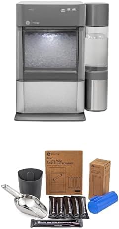 GE Profile Opal 2.0 countertop nugget ice maker in stainless finish
