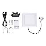 INPAITOO UHF Mid-Range Reader, RFID Long Range with 8DBI Antenna Tag Reader, Supports RS232 RS485 Wiegand Interfaces, 5M Card Reader for Parking Barrier Gate