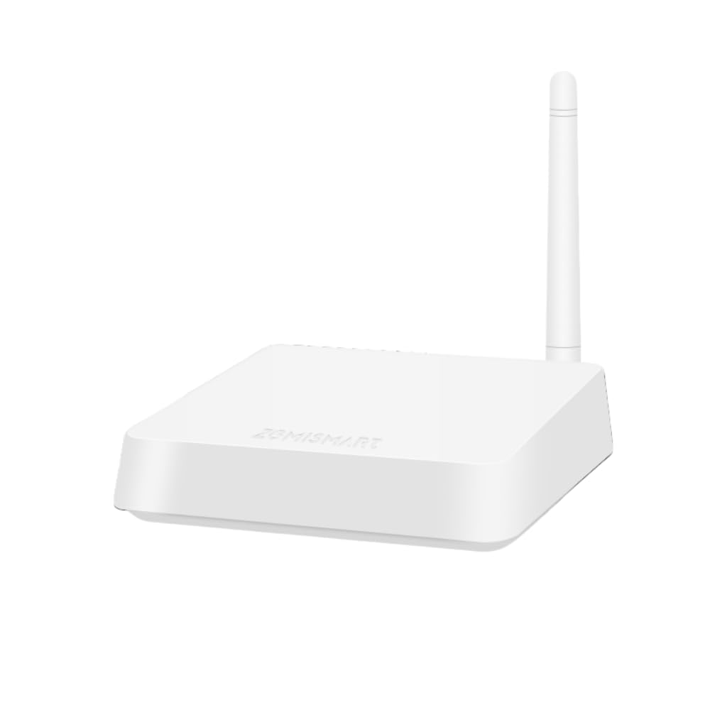 BENEXMART ZigBee Hub / bramka przewodowa, pilot zdalnego sterowania WiFi Smart Home Bridge, Zigbee Hub inteligentne łączenie, inteligentne urządzenia, asystent Google, sterowanie głosowe, praca z