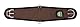 Weaver Leather Roper Smart Cinch mit Filzfutter, 91,4 cm, Braun