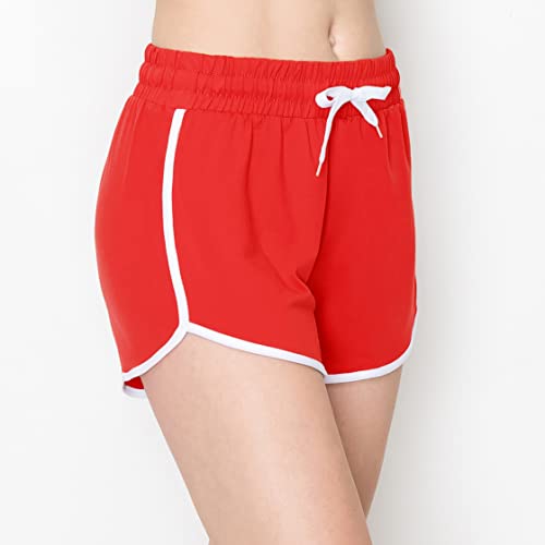 ALWAYS Soft Comfort Lounge Shorts - Super Soft Straight Dolphin Pants Elastic Stretch2