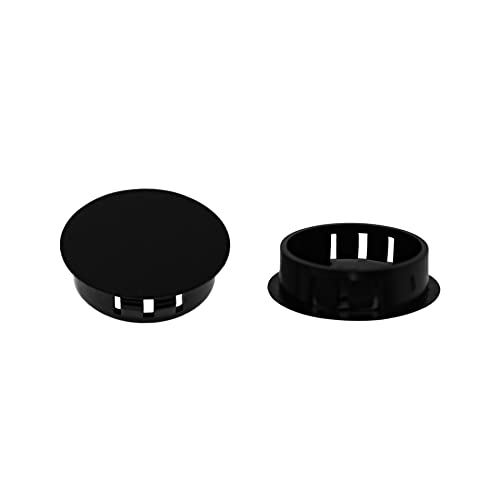 Image of Plug Insert End Cap, Plastic Tubing Cap for Metal Pipe, Fence & Furniture