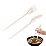 Juego de Cubiertos Portátil | Palillos Tenedores Cuchillos Reutilizables,Juego de Cubiertos Reutilizables para Viajes Comida Escolar Picnic Trabajo y Actividades al Aire Libre