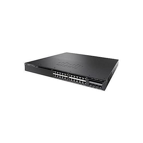 D0523 h Cisco Catalyst C3650-24　4X1G (WS-C3650-24TS-E V04) スイッチ 通電確認済み Cisco WS-C3650-24PS-S 24 Port 1GbE POE IP Base L3 Managed Ethernet