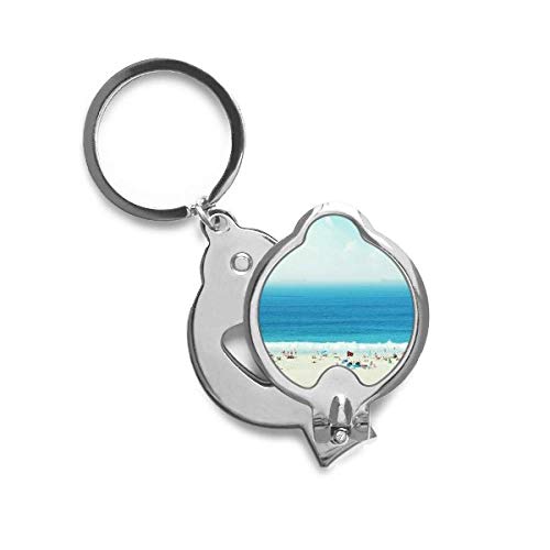 Coupe-ongles photo plage ocean pour manucure precise au quotidien