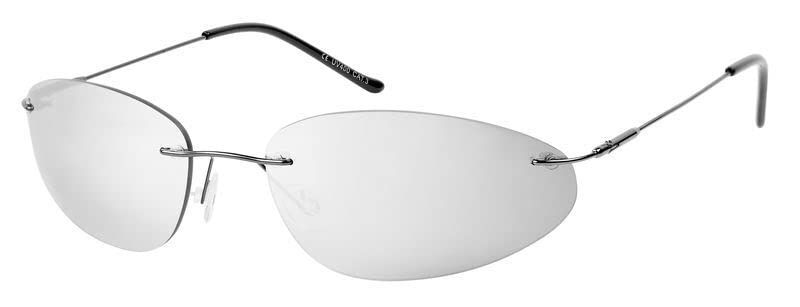 Emeco Matrix Style Neo 9001BK Gafas de sol, plateado - espejo, medium