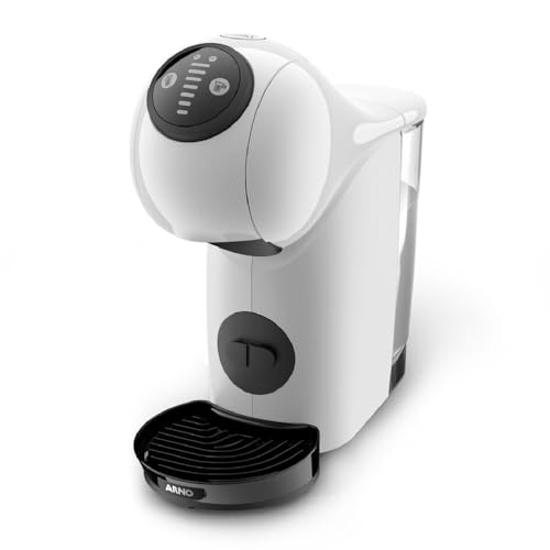 Cafeteira Arno Nescafé Dolce Gusto Genio S Basic DGS1, Branca, Multibebidas, 15 Bars, Funç... Cafeteira Arno Nescafé Dolce Gusto Genio S Basic DGS1, Branca, Multibebidas, 15 Bars, Funç...