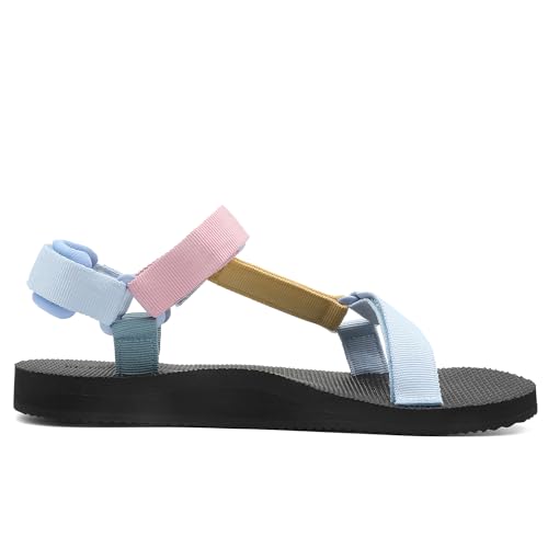 Image of Women's Original Sandals Comfortable Quick-Drying Casual Sport Sandal Walking Hiking Water Sandals With Arch Support 2025