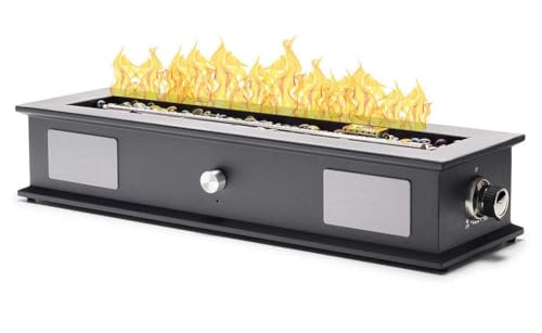 UKIAH- 60 Feet Wireless Bluetooth Tabletop Propane Fire Pit Speaker 40,000 BTU Output #TK-1003-LPS