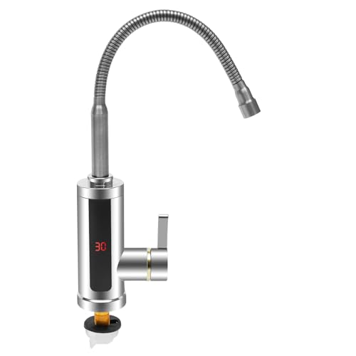 Scaldacqua istantanea, rubinetto per lavello in acciaio inox...