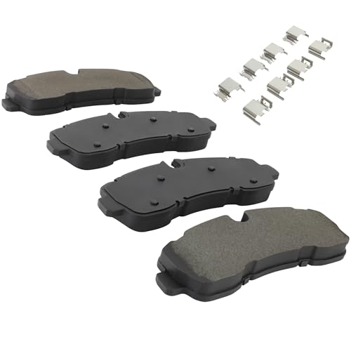 Image of QUALITY-BUILT Rear Semi-Metallic Brake Pads, Premium 1001-2281M, Compatible with 2020-2024 Ford (Transit-150,Transit-250,Transit-350,Transit-350 HD)