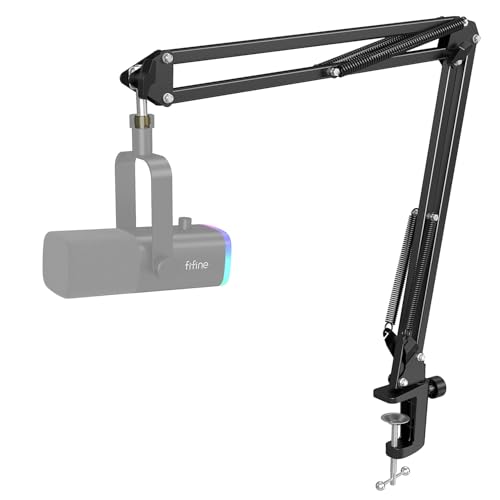 Amazon | FIFINE マイクブームアーム マイクアーム 耐荷重1.5kg 卓上